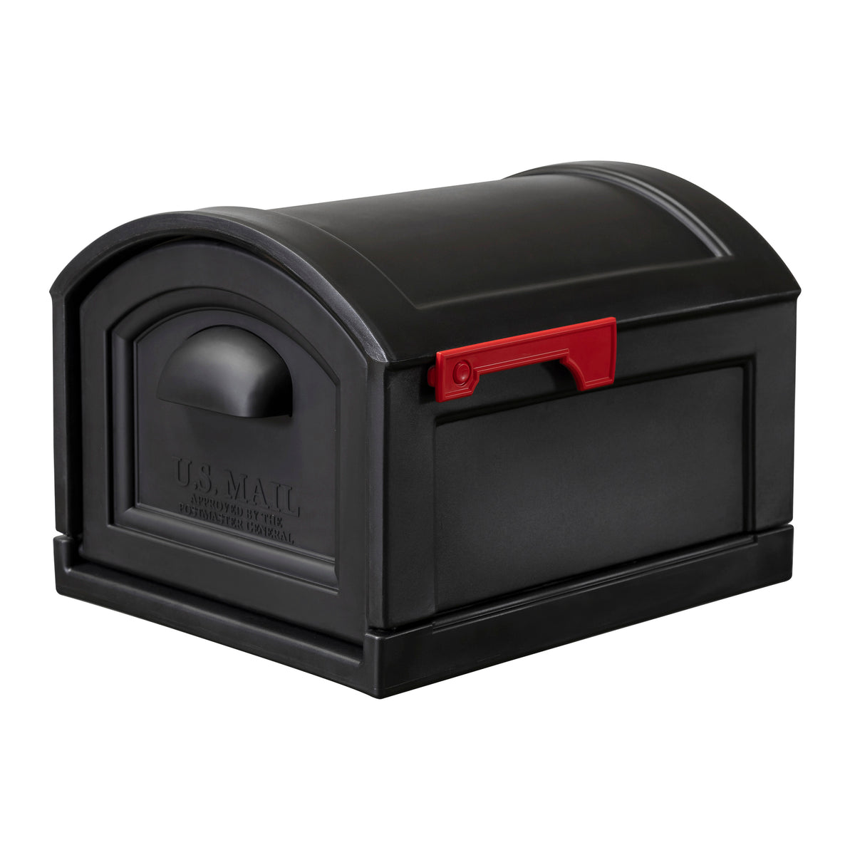 Town-to-Town XL Post-Mount Mailbox™ (Onyx Black) – Kingsley Park